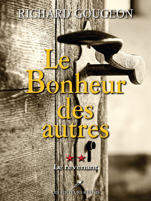 cover image of Le revenanr